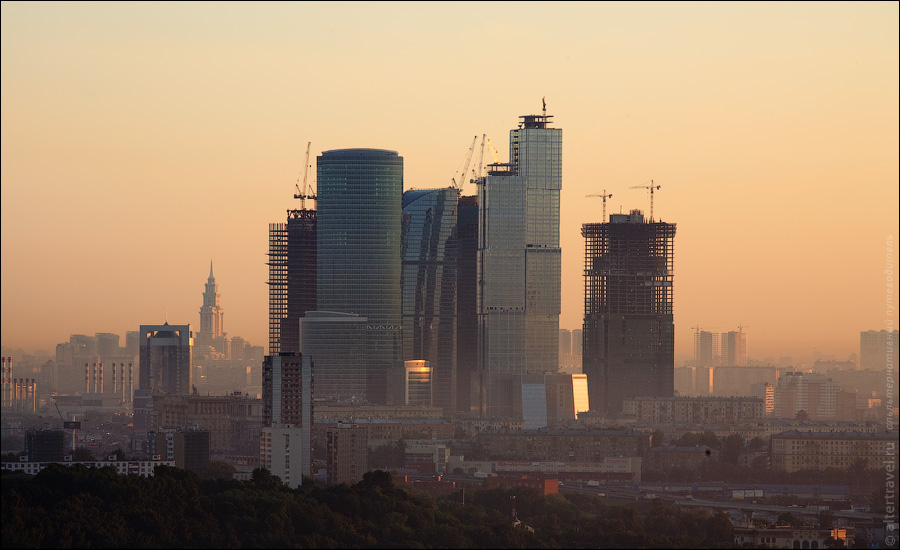 Фотография: Рассвет над Москвой №22 - BigPicture.ru