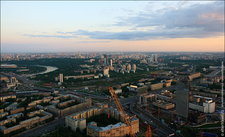 Фотография: Виды на Москву с 77 этажа (Часть 2) №11 - BigPicture.ru