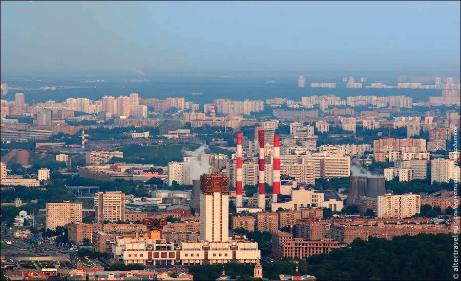 Фотография: Виды на Москву с 77 этажа (Часть 2) №15 - BigPicture.ru