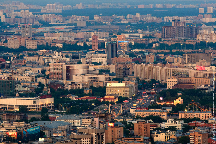 Фотография: Виды на Москву с 77 этажа (Часть 2) №16 - BigPicture.ru
