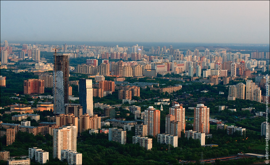 Фотография: Виды на Москву с 77 этажа (Часть 2) №17 - BigPicture.ru