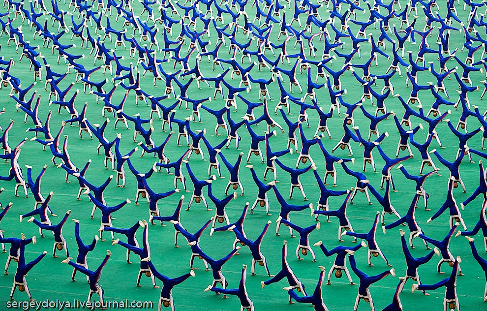 Фотография: Грандиозное шоу гимнастов в Северной Корее №15 - BigPicture.ru