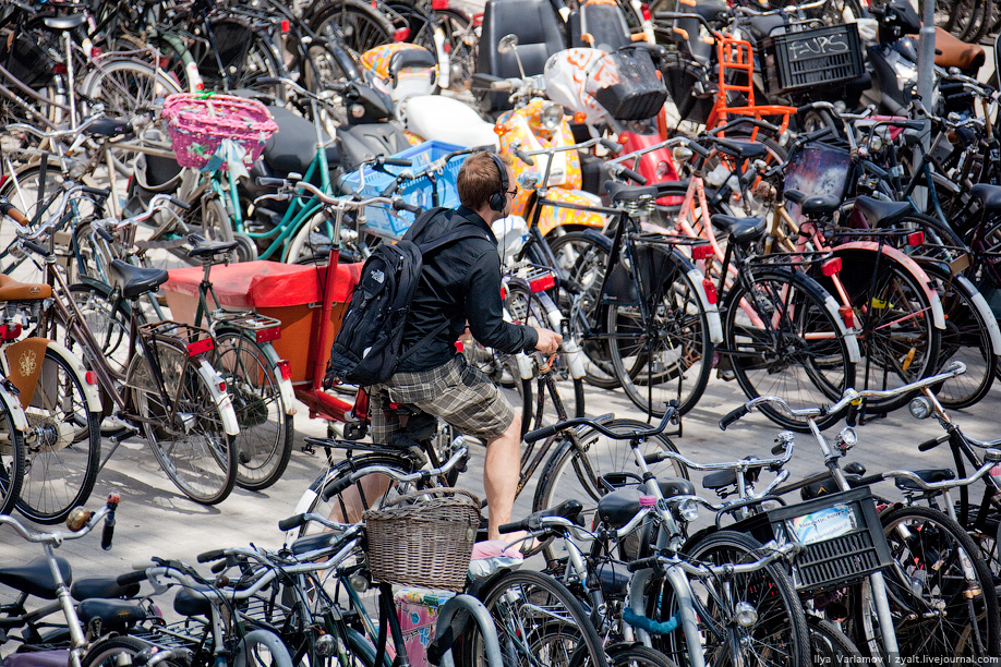 Фотография: Велосипеды в Амстердаме №17 - BigPicture.ru