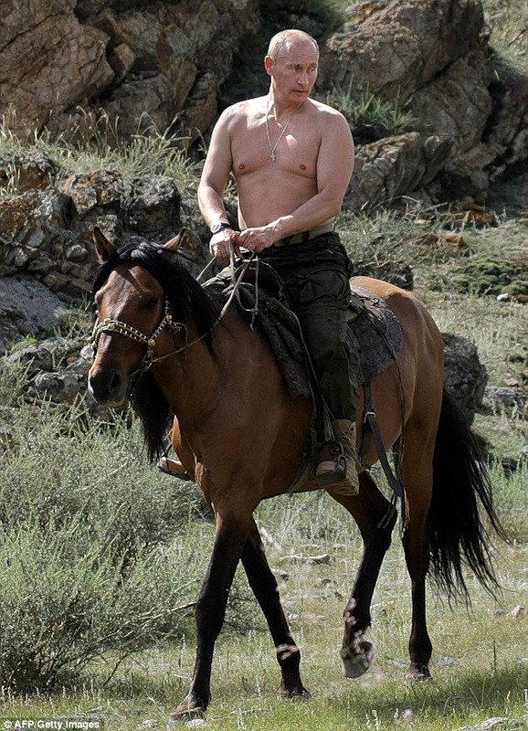 Фотография: Путин проводит отпуск в Тыве №8 - BigPicture.ru