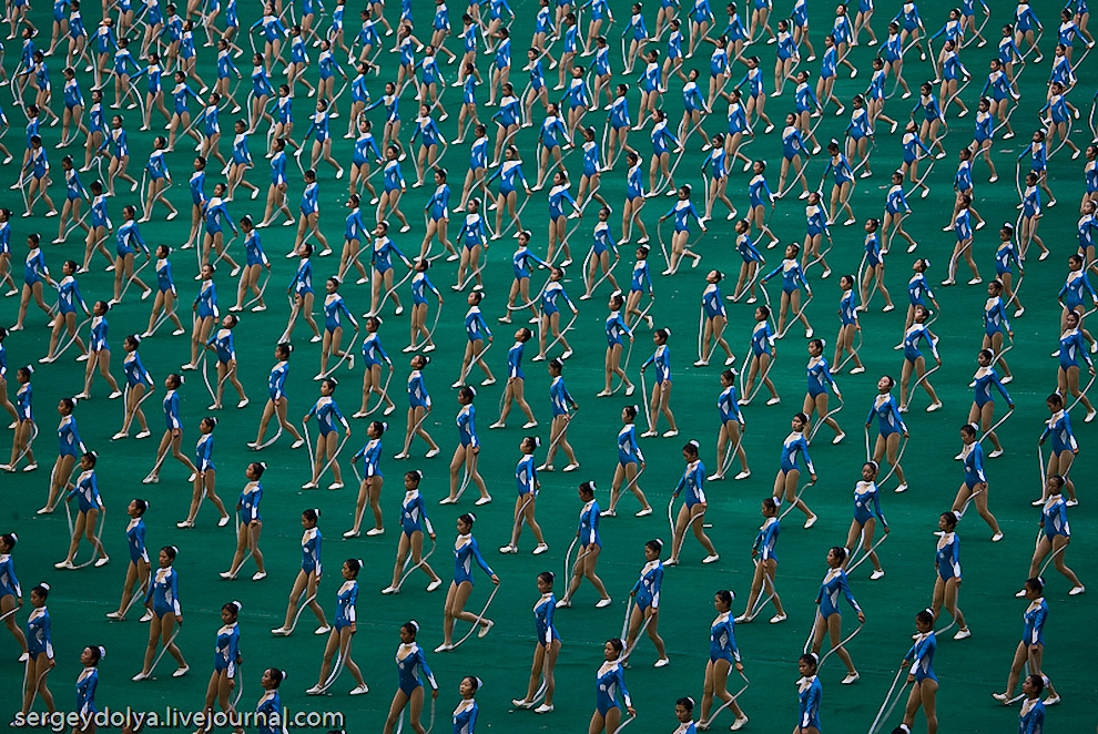 Фотография: Грандиозное шоу гимнастов в Северной Корее №32 - BigPicture.ru