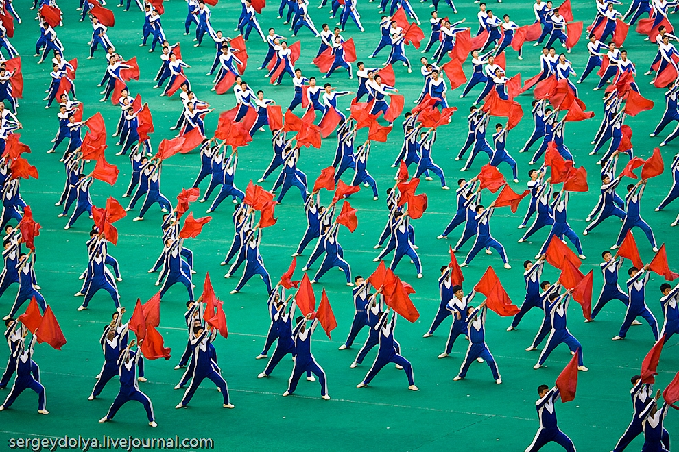 Фотография: Грандиозное шоу гимнастов в Северной Корее №40 - BigPicture.ru