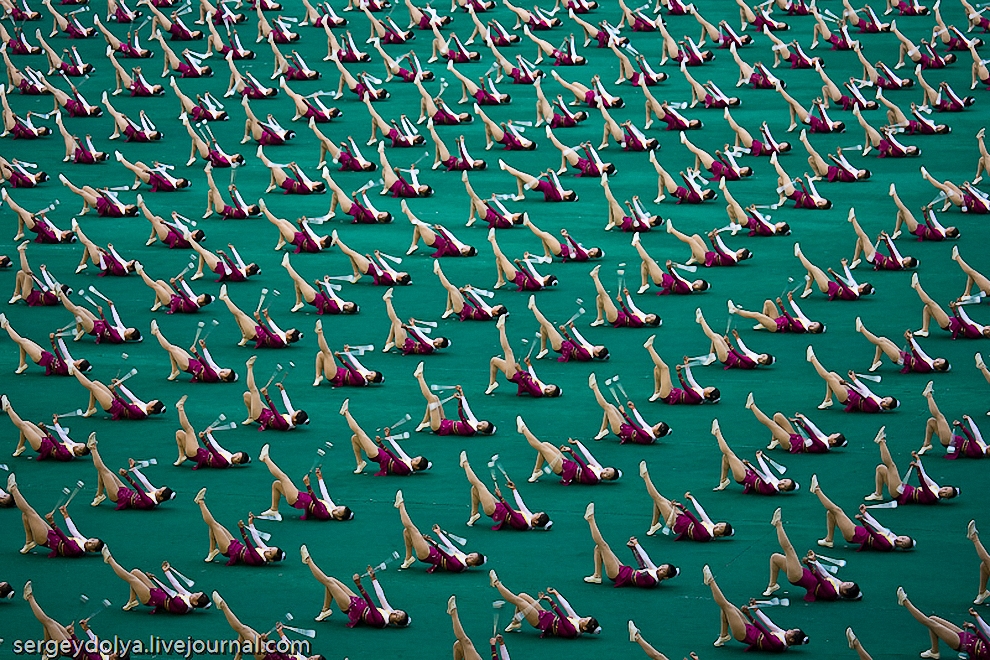 Фотография: Грандиозное шоу гимнастов в Северной Корее №42 - BigPicture.ru