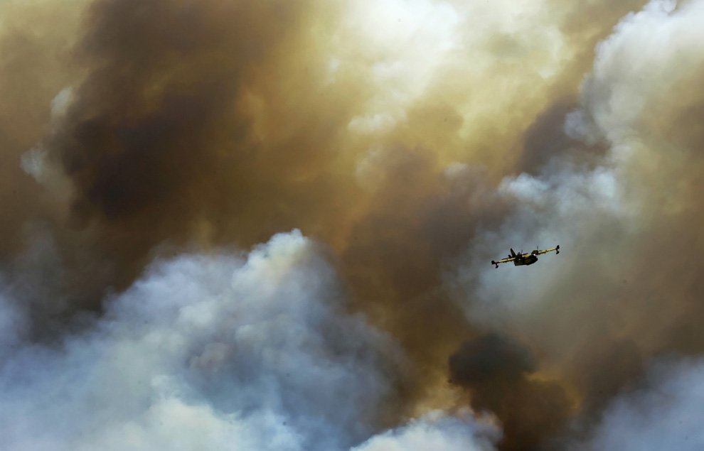 Фотография: Пожары в Средиземноморье №14 - BigPicture.ru