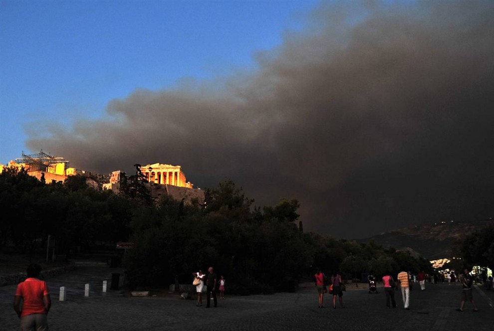 Фотография: Пожары в Греции №24 - BigPicture.ru