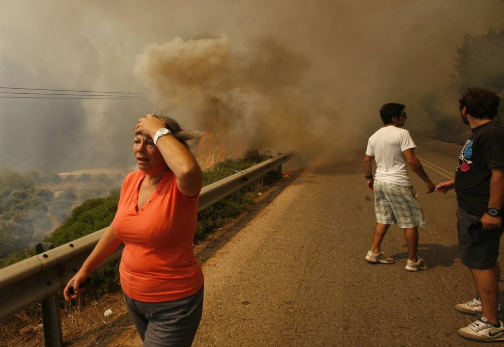 Фотография: Пожары в Греции №19 - BigPicture.ru