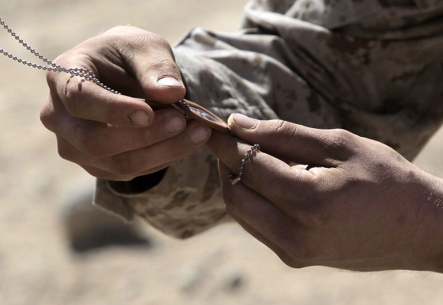 Фотография: Смерть морпеха в Афганистане №8 - BigPicture.ru