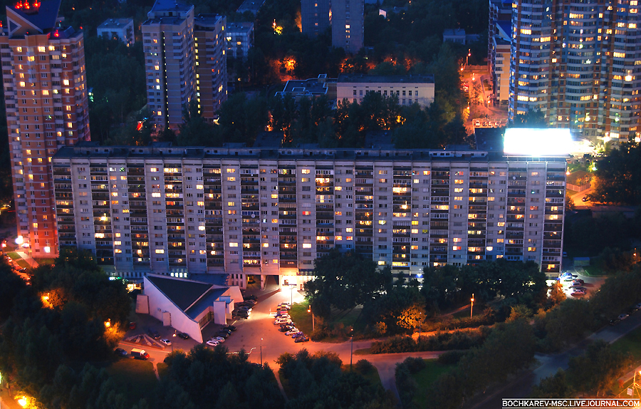 Фотография: Вечерняя Москва с 50-го этажа №5 - BigPicture.ru