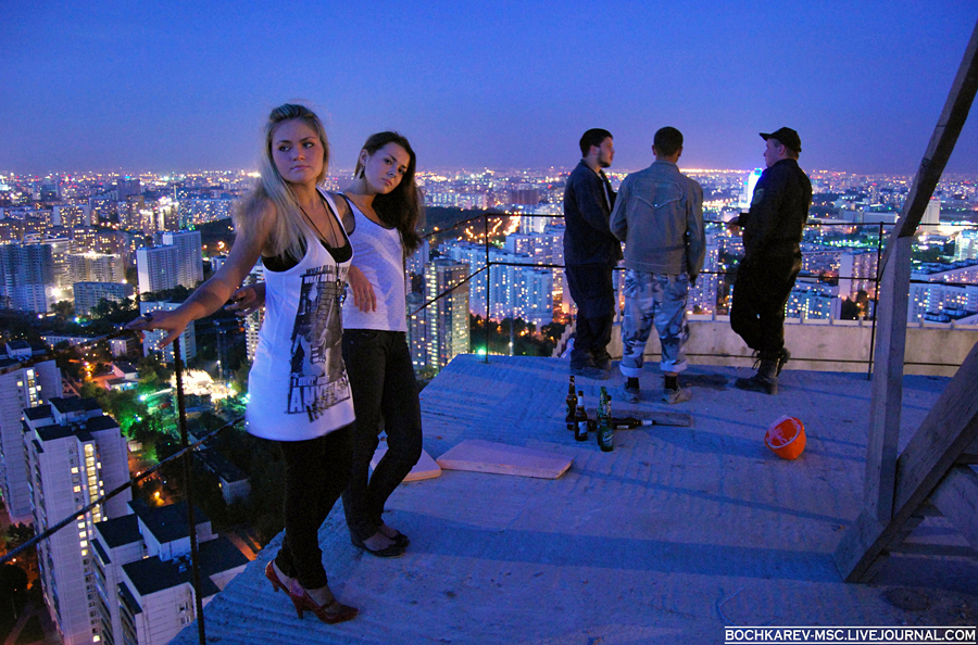 Фотография: Вечерняя Москва с 50-го этажа №19 - BigPicture.ru