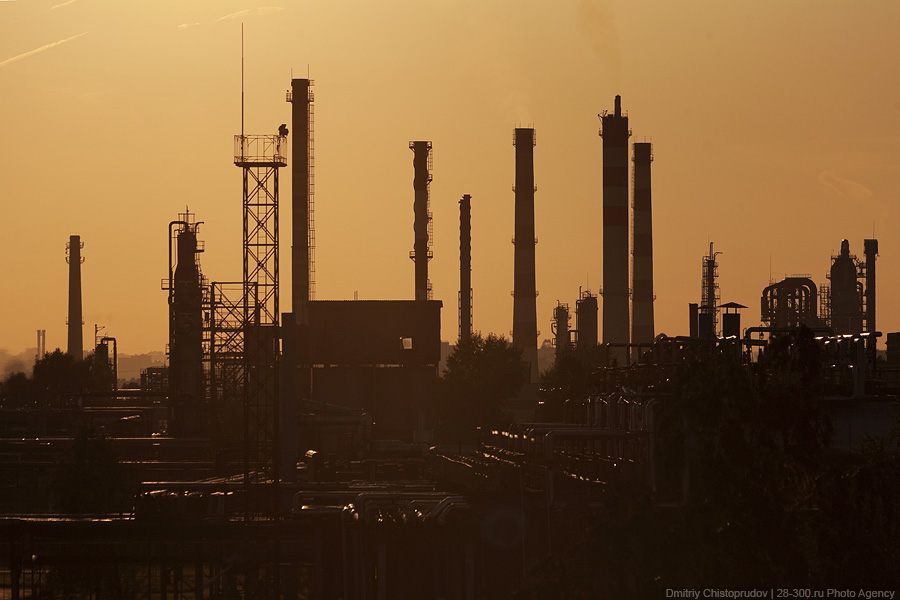 Фотография: Московский нефтеперерабатывающий завод №3 - BigPicture.ru