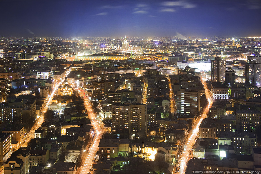 Фотография: Вид с высотки на Кудринской площади №3 - BigPicture.ru