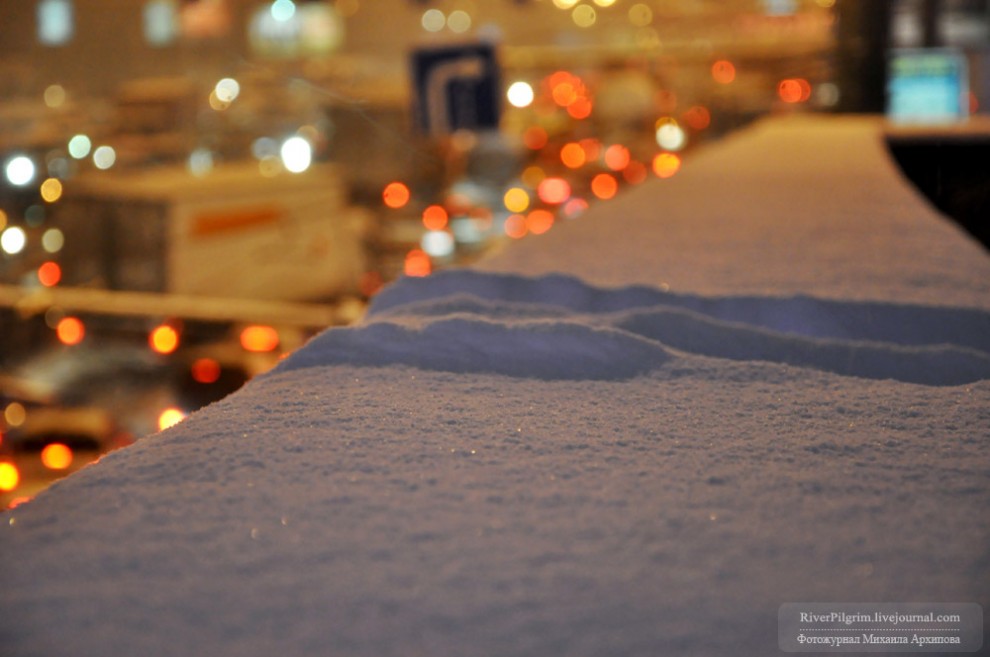 Фотография: Необычный снегопад в Москве №7 - BigPicture.ru