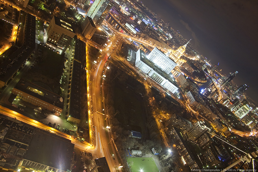 Фотография: Вид с высотки на Кудринской площади №10 - BigPicture.ru