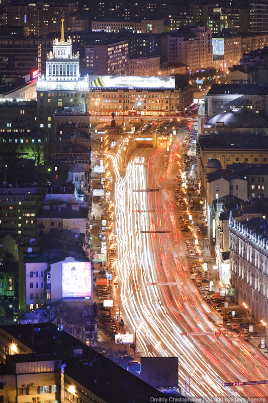 Фотография: Вид с высотки на Кудринской площади №16 - BigPicture.ru