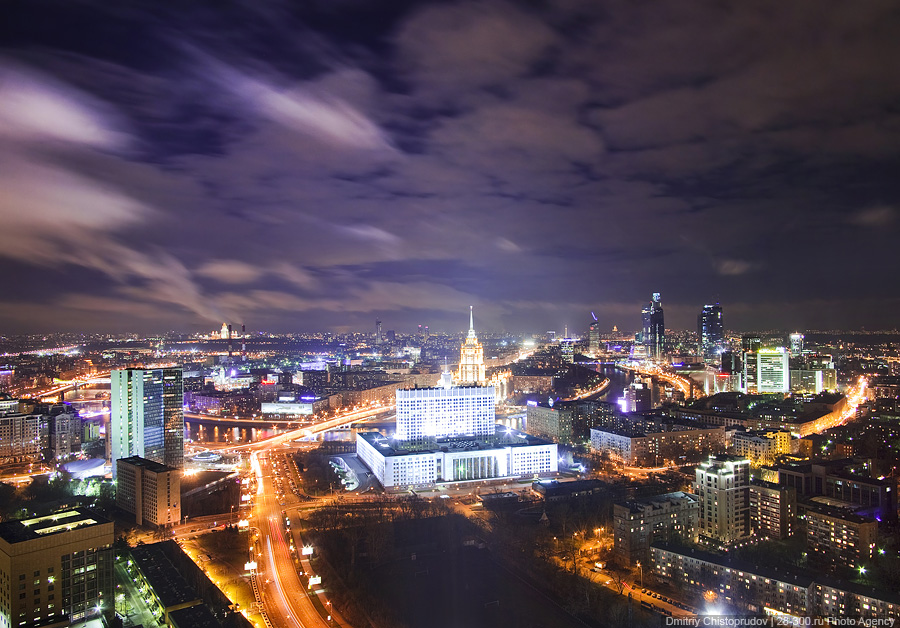 Фотография: Вид с высотки на Кудринской площади №17 - BigPicture.ru