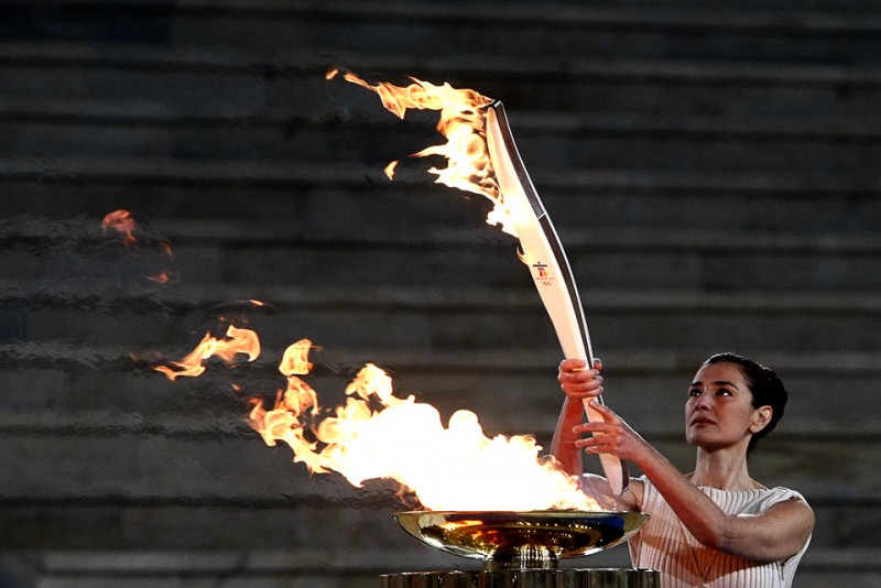 Фотография: Эстафета Олимпийского огня №1 - BigPicture.ru