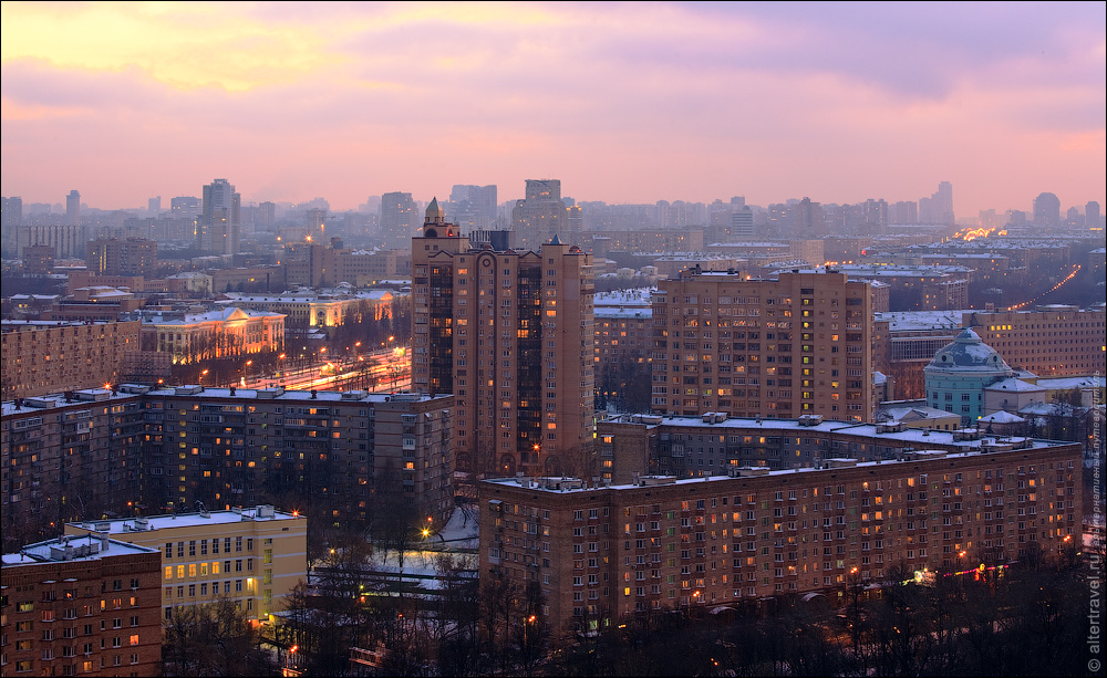 Фотография: Виды Москвы с высоты 22 этажа РАН №5 - BigPicture.ru
