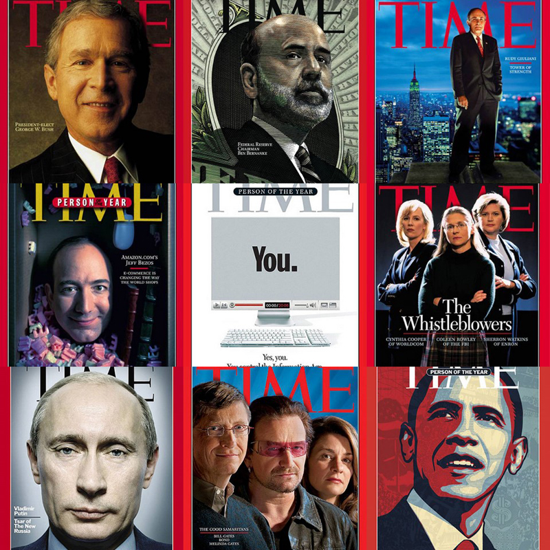 «Человек года» по версии журнала TIME 1999-2009