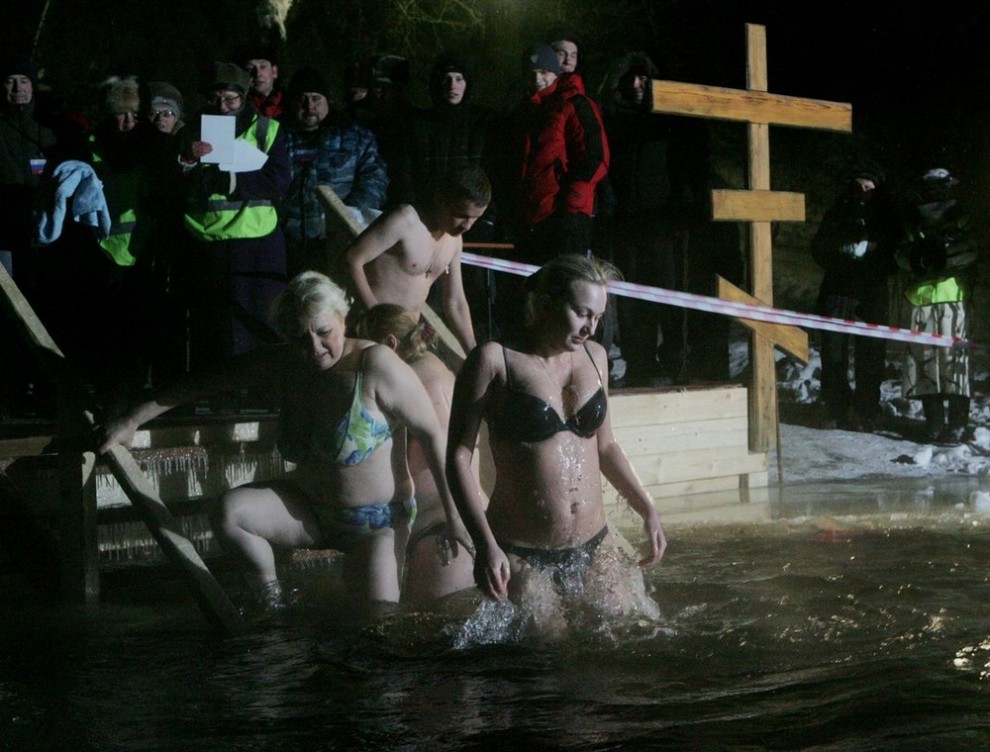 Фотография: Крещенские купания №5 - BigPicture.ru