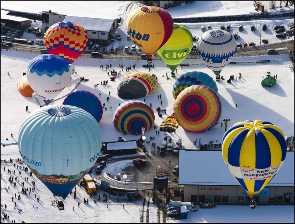 Фотография: Неделя воздушных шаров в Шато д'О №6 - BigPicture.ru