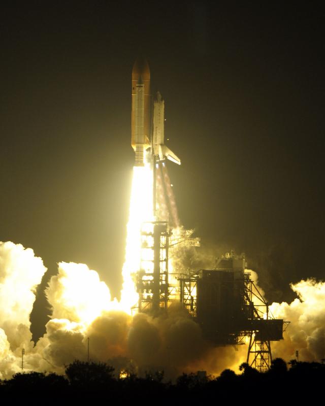 Фотография: Запуск шаттла Endeavour №4 - BigPicture.ru
