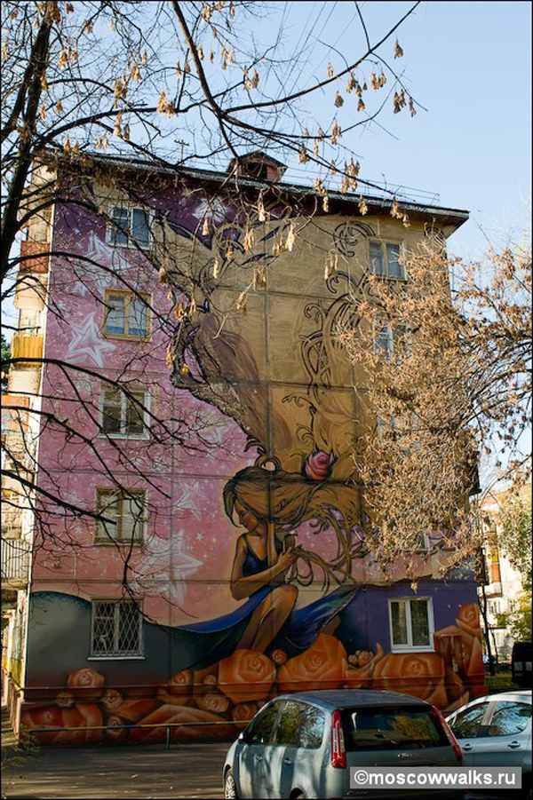 Фотография: Район граффити на Бабушкинской №8 - BigPicture.ru