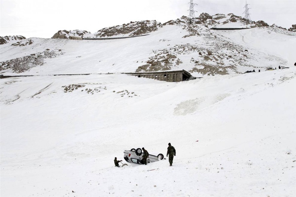 Фотография: Снежные лавины в Афганистане №10 - BigPicture.ru