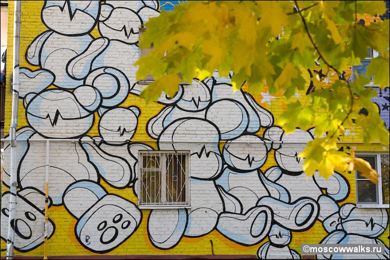 Фотография: Район граффити на Бабушкинской №11 - BigPicture.ru