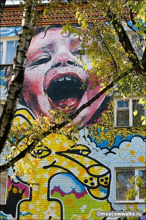 Фотография: Район граффити на Бабушкинской №12 - BigPicture.ru