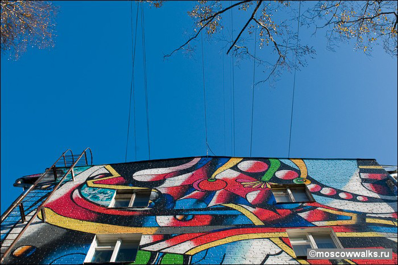 Фотография: Район граффити на Бабушкинской №16 - BigPicture.ru