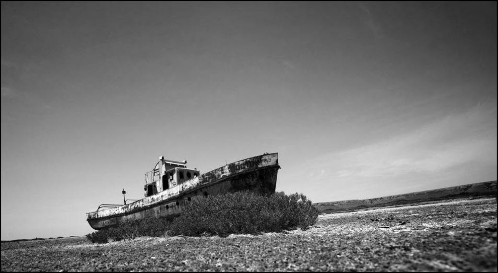 Фотография: Арал - по-настоящему мертвое море №17 - BigPicture.ru