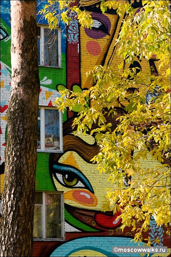 Фотография: Район граффити на Бабушкинской №26 - BigPicture.ru