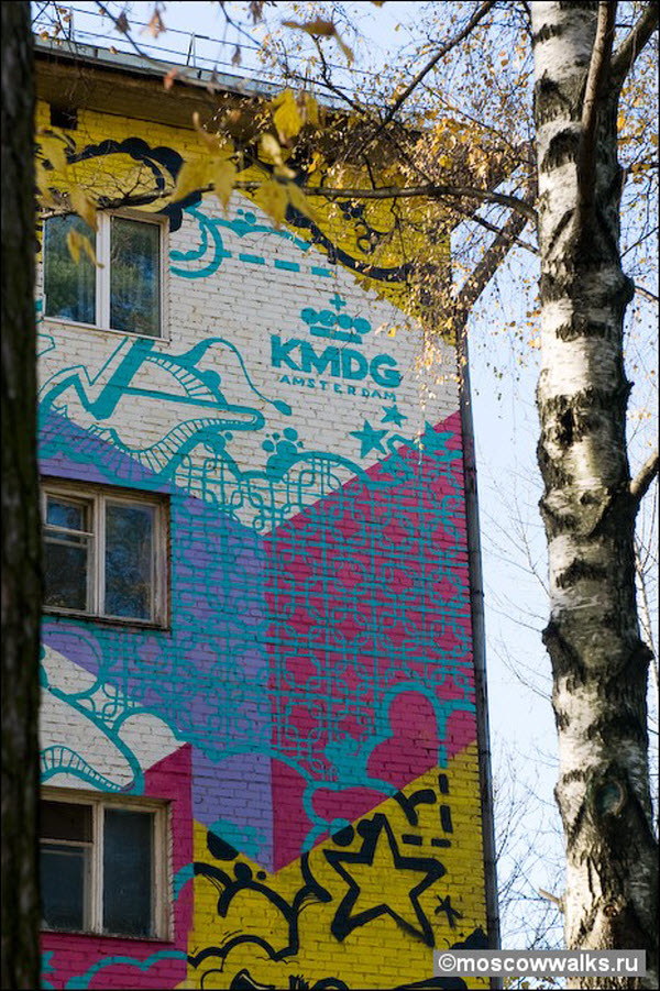 Фотография: Район граффити на Бабушкинской №33 - BigPicture.ru