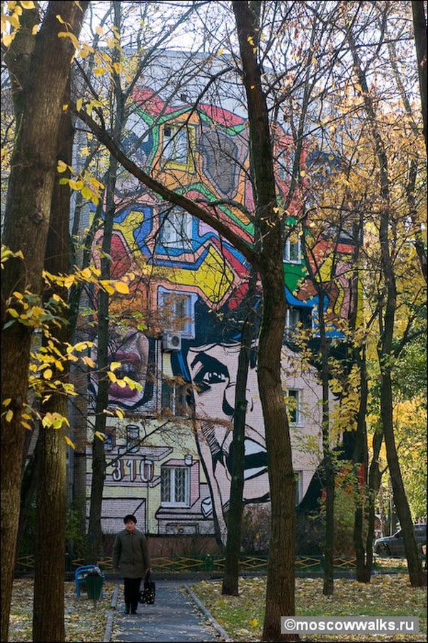 Фотография: Район граффити на Бабушкинской №34 - BigPicture.ru