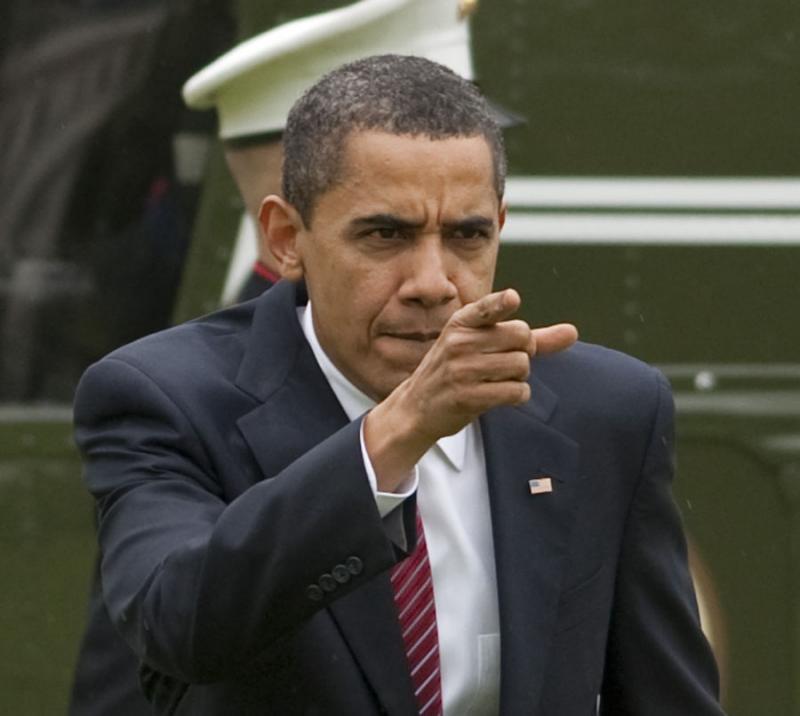 Фотография: Палец Обамы №2 - BigPicture.ru