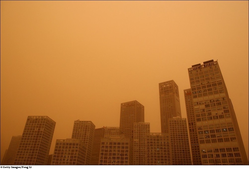 Фотография: Пыльная буря в Пекине №2 - BigPicture.ru