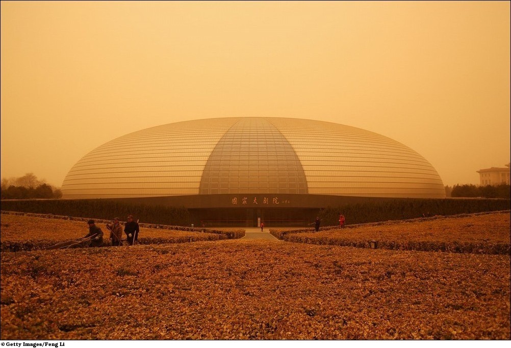 Фотография: Пыльная буря в Пекине №5 - BigPicture.ru