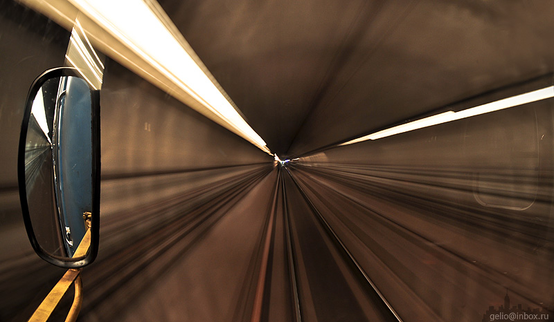 Фотография: Новосибирское метро. Кабина машиниста. №6 - BigPicture.ru