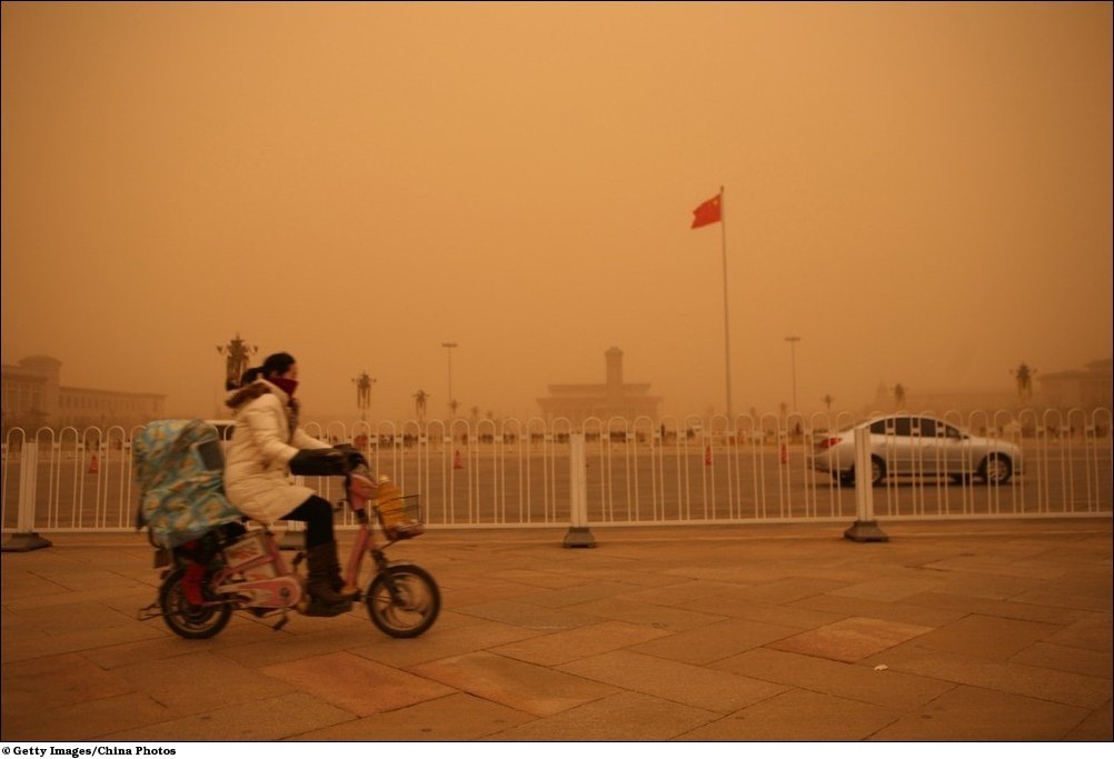 Фотография: Пыльная буря в Пекине №6 - BigPicture.ru