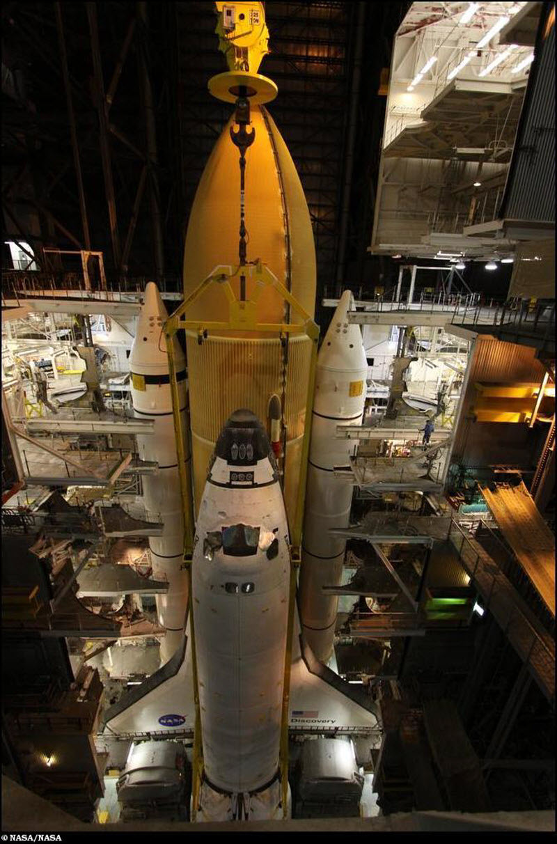 Фотография: Подготовка Союза  ТМА-18 и STS-131 Discovery №9 - BigPicture.ru