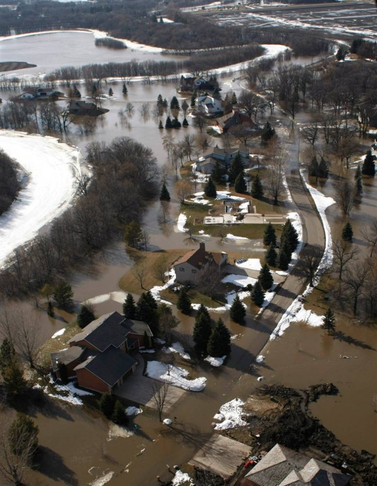 Фотография: Наводнение в штате Северная Дакота №13 - BigPicture.ru