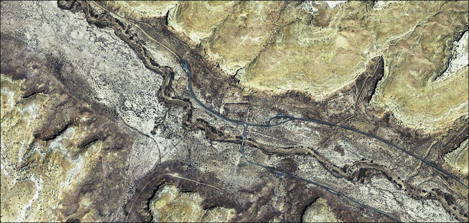 Фотография: Древние места обитания человека со спутника GeoEye №2 - BigPicture.ru