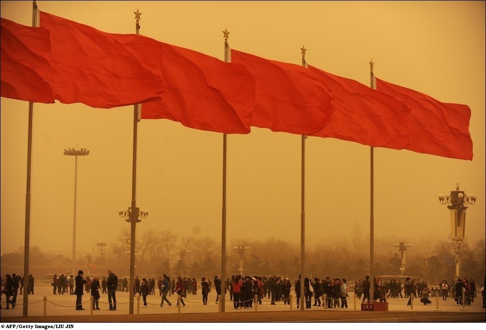 Фотография: Пыльная буря в Пекине №15 - BigPicture.ru