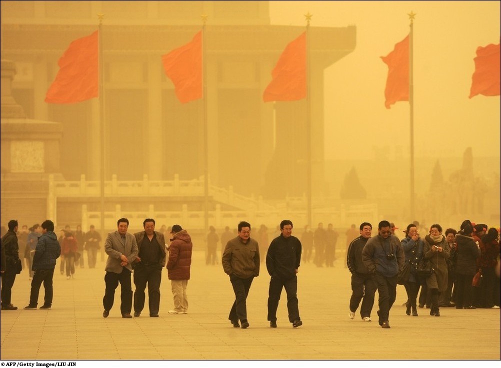 Фотография: Пыльная буря в Пекине №16 - BigPicture.ru