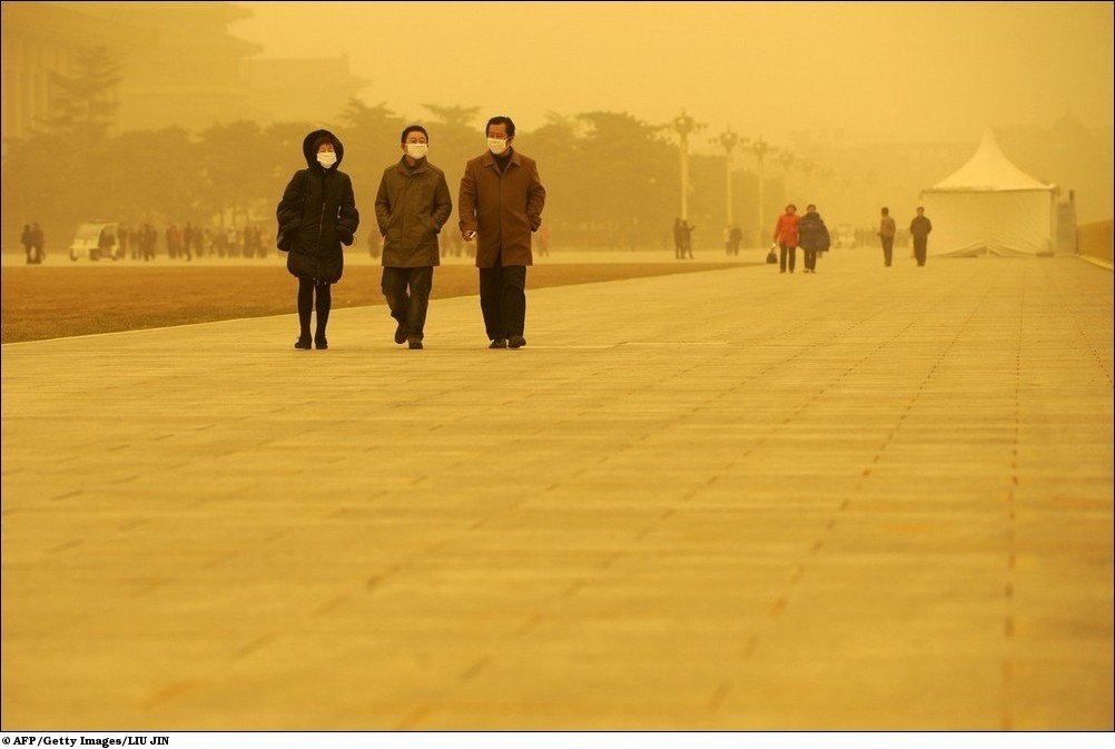 Фотография: Пыльная буря в Пекине №17 - BigPicture.ru