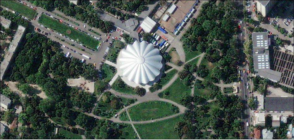 Фотография: Конструкции и сооружения со спутника GeoEye №5 - BigPicture.ru